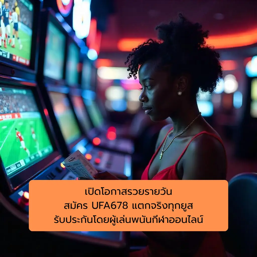 เปิดโอกาสรวยรายวัน สมัคร UFA678 แตกจริงทุกยูส รับประกันโดยผู้เล่นพนันกีฬาออนไลน์